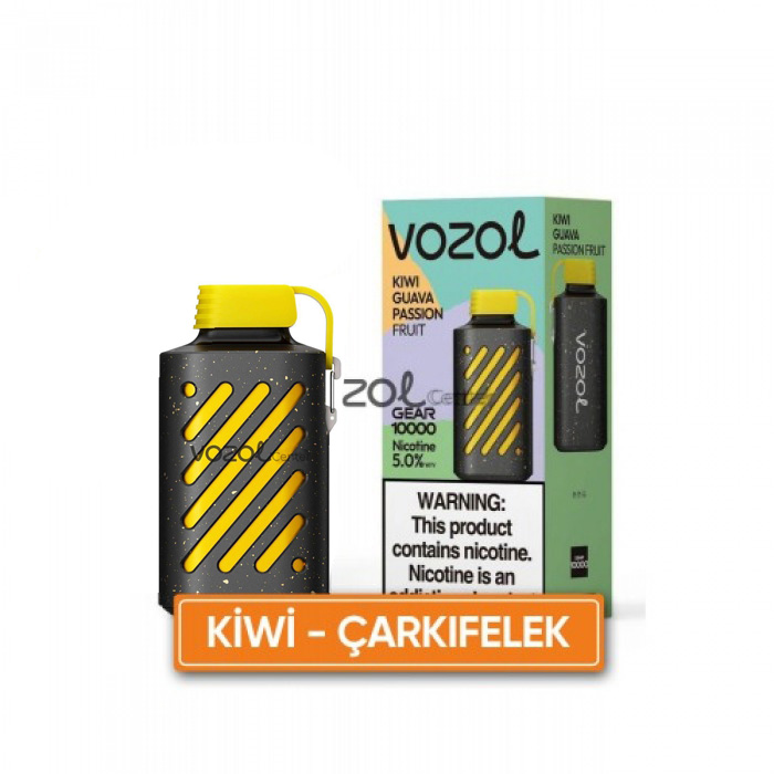 Vozol Gear 10000 Puff Kiwi Guava Passion Furit 