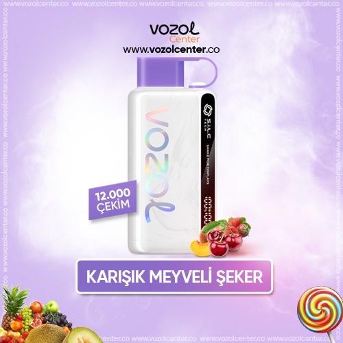 Vozol 12000 Rainbow Candy