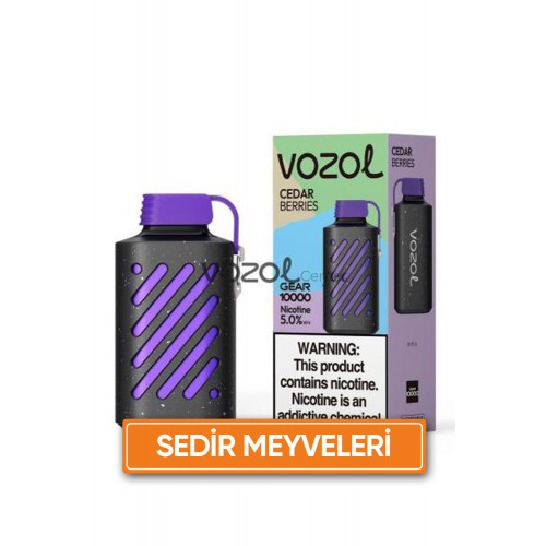 Vozol Gear 10000 Puff Cedar Berries