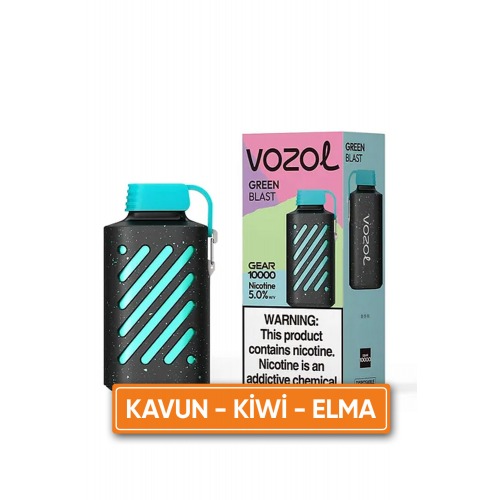 Vozol Gear 10000 Puff Green Blast