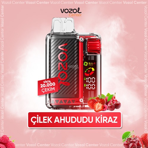 Vozol Vista 20000 Strawberry Raspberry Cherry