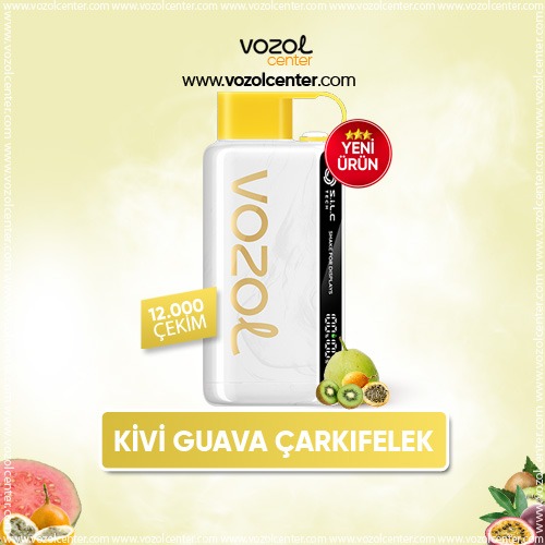 Vozol 12000 Puff Kiwi Guava Passion Fruit