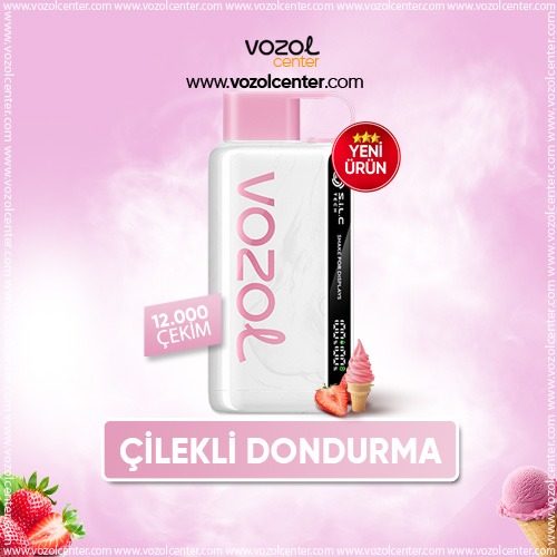 Vozol 12000 Puff Strawberry Ice Cream